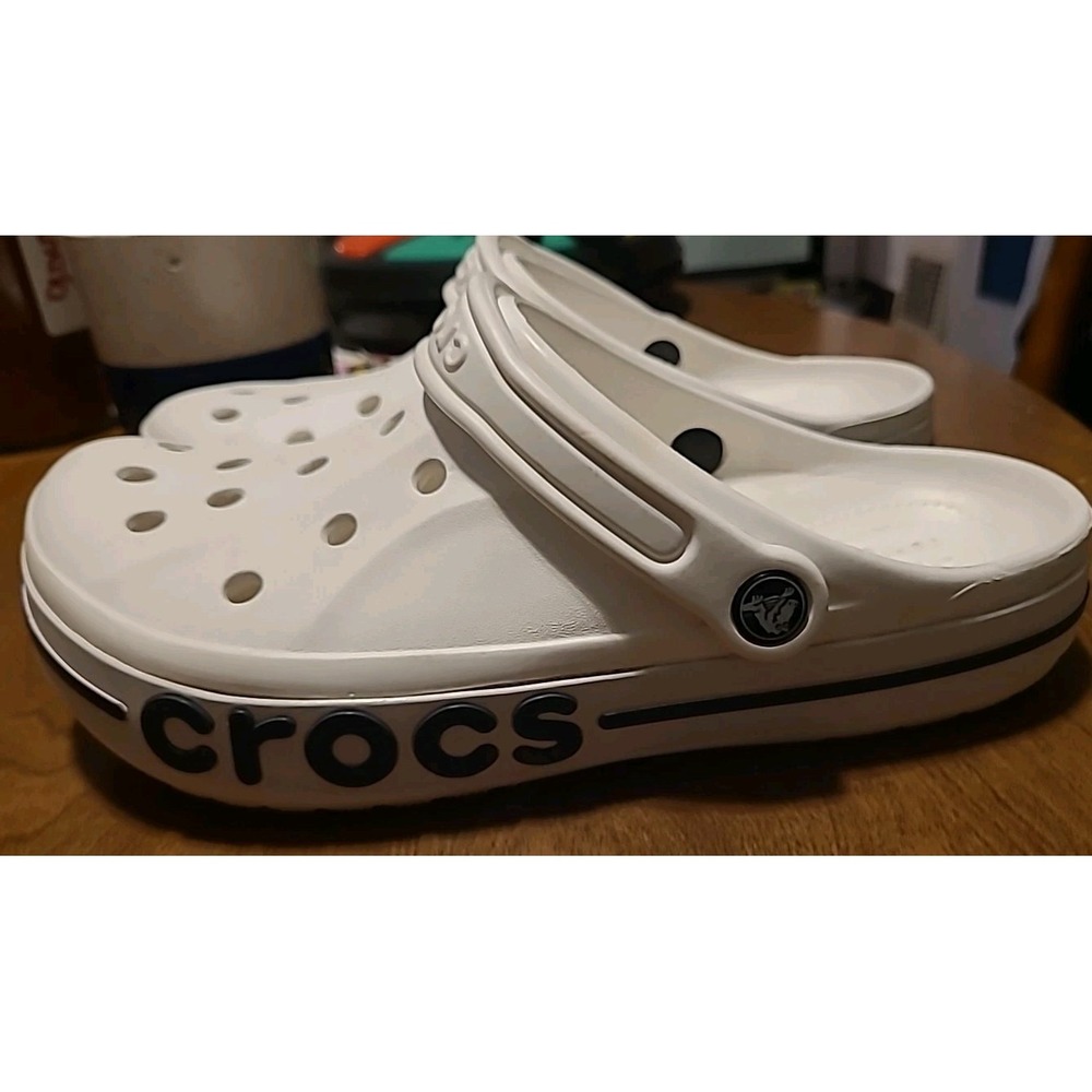 Crocs Bayaband Clogs in white Size 8 Men 10 Women White